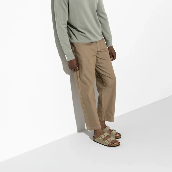 Arizona Soft Footbed Suede Leather Taupe - Image 3