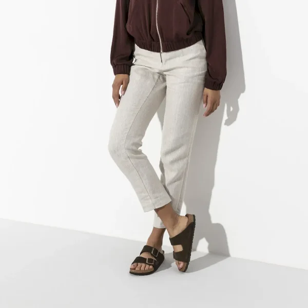 Arizona Soft Footbed Suede Leather Mocha - Image 2