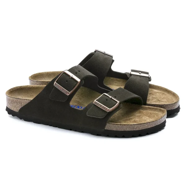 Arizona Soft Footbed Suede Leather Mocha - Image 6