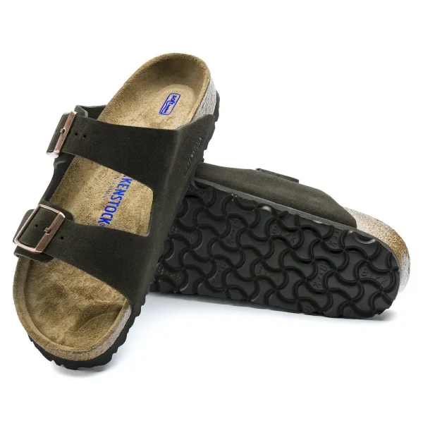 Arizona Soft Footbed Suede Leather Mocha - Image 4
