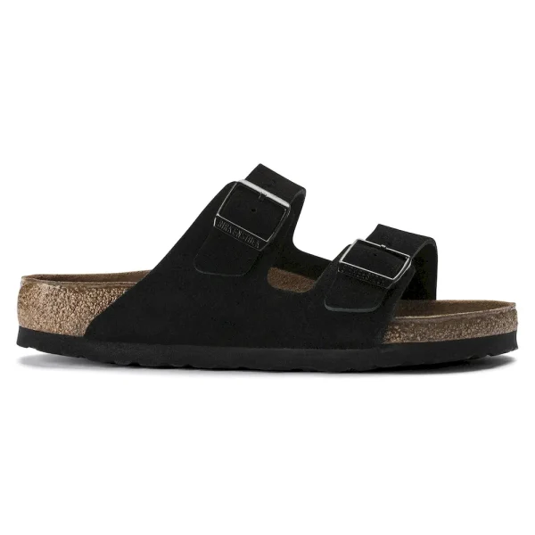Arizona Soft Footbed Suede Leather Black - Image 9