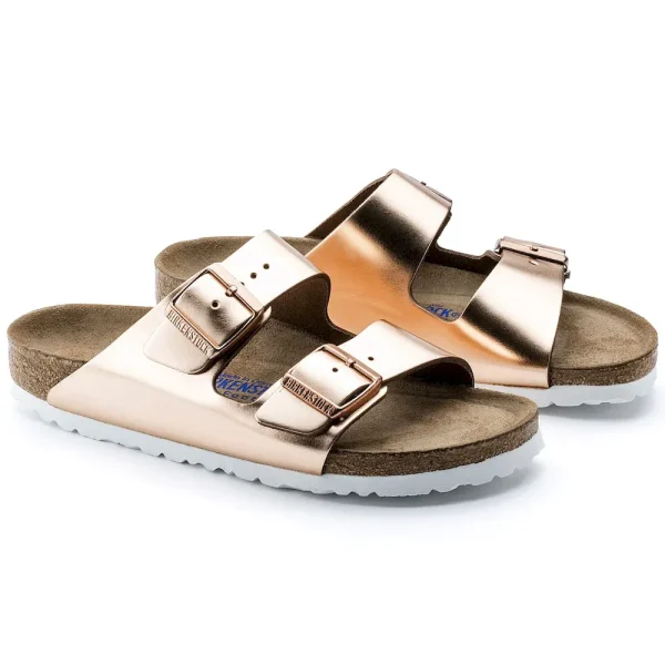 Arizona Soft Footbed Leather Metallic Copper - Image 6