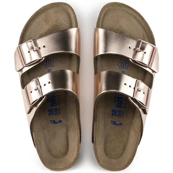 Arizona Soft Footbed Leather Metallic Copper - Image 5