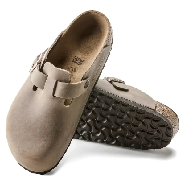 Boston Oiled Leather Tobacco Brown - Image 4